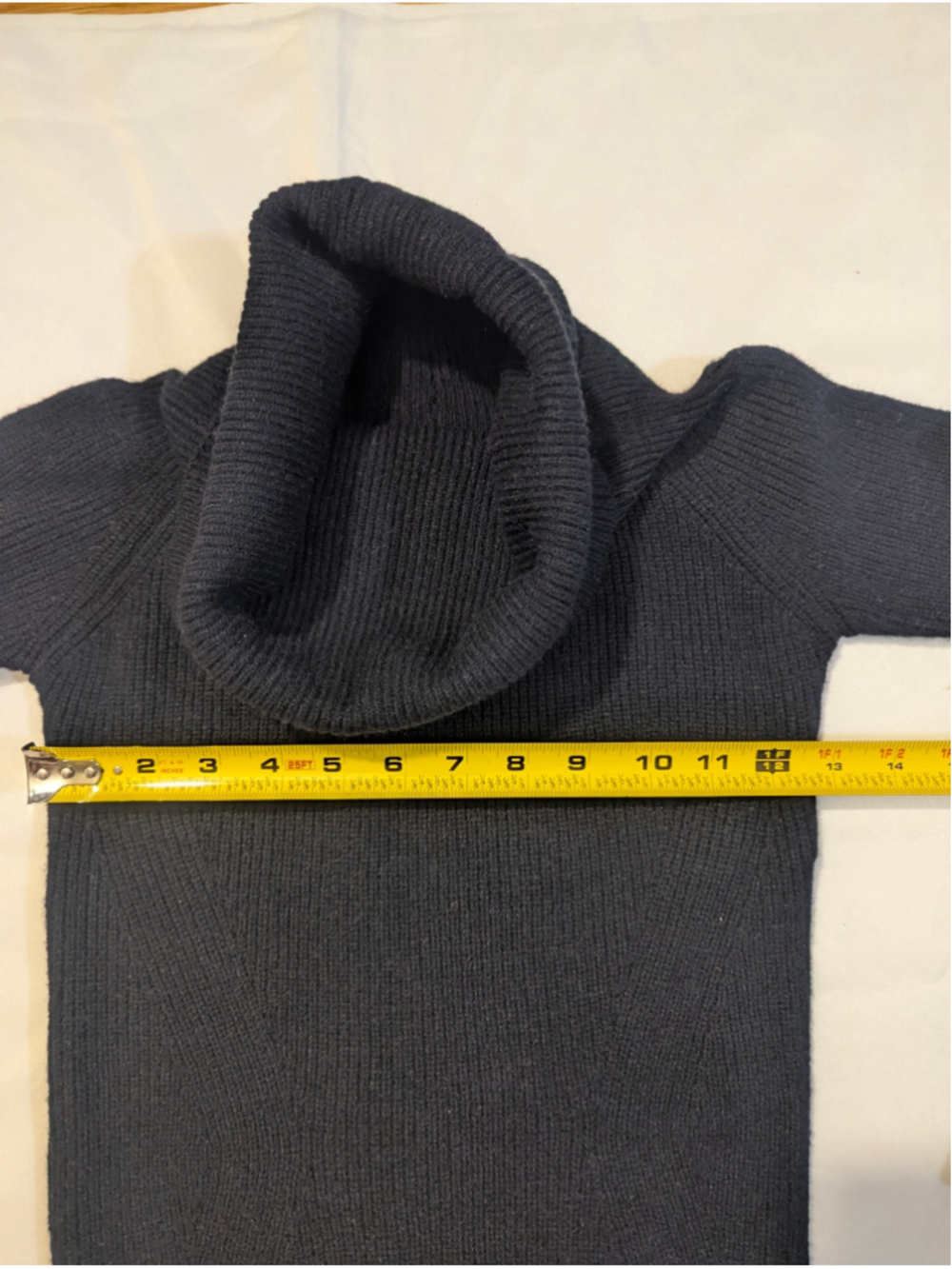 Lulus Turtleneck Ribbed Midi Sweater Dress Black XS - Picture 9 of 11